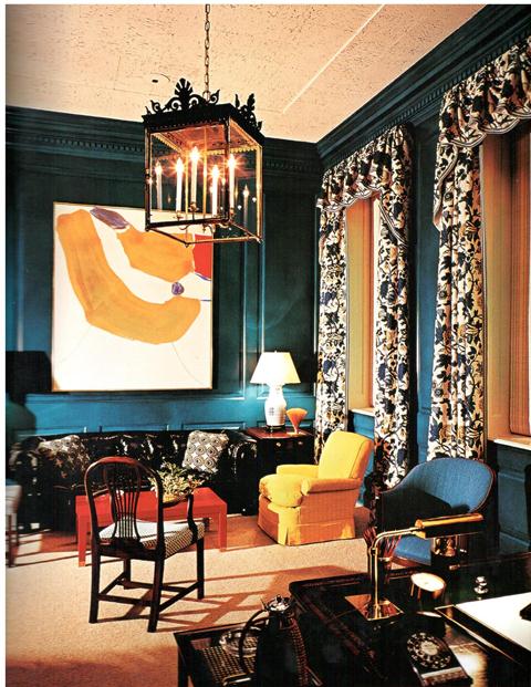 Albert Hadley design inspiration for Christopher Stevens