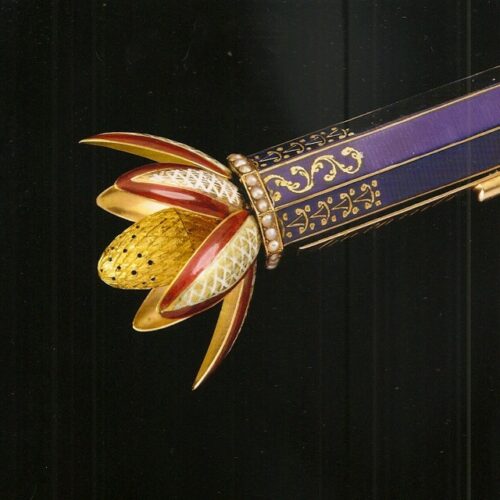 Maurice Sandoz small scent pistol detail Sandoz collection at Mechanical Wonders at A La Vieille Russie