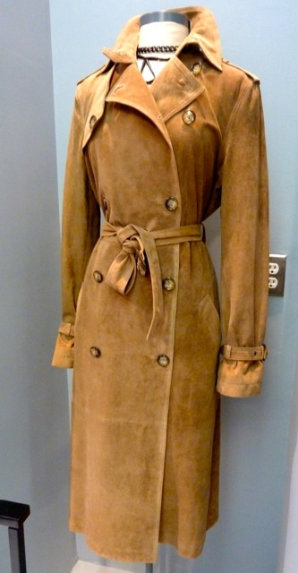 Monika Chiang suede trench