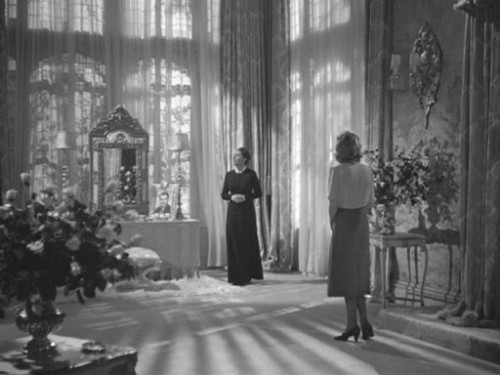 Rebecca's bedroom in Manderley