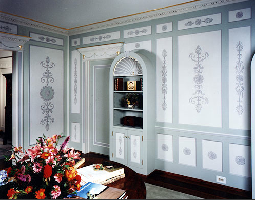 Tania Vartan decorative painting in Philadelphia