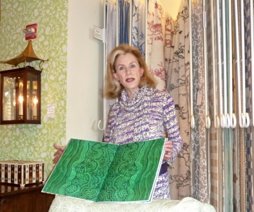 Tania Vartan with her book