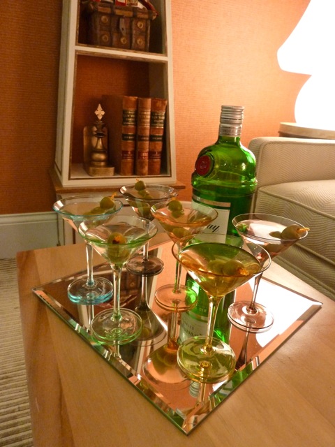 Interior designer Connie Cooper's tablescape for her vignette at Rooms with a View 2011