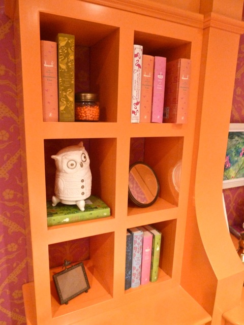 Detail of interior designer Melissa Marcogliese's vignette for Rooms with a View 2011