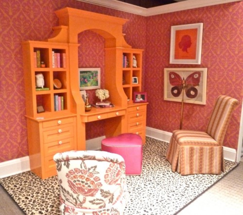 Interior designer Melissa Marcogliese's vignette for Rooms with a View 2011