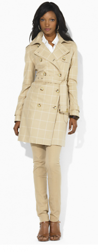 Ralph Lauren Lauren Nicole Trench $199