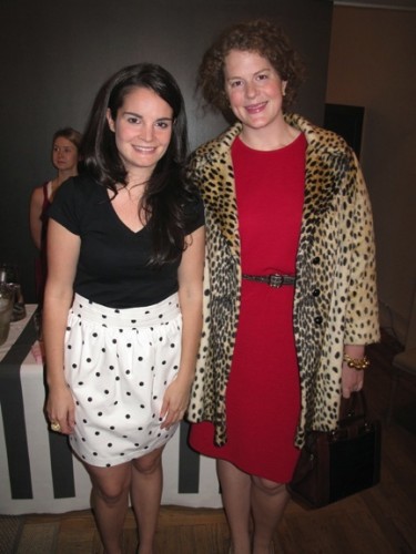 michelle adams of lonny with designer Lizzie Bailey