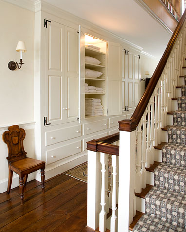 hall linen cabinet Willow Grace Farm