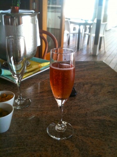 laurent perrier rose breakfast