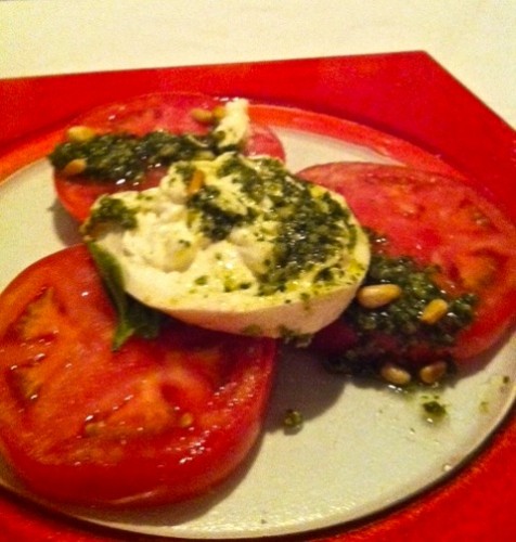 tomato mozzarella