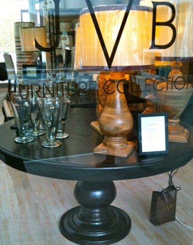 JVB furniture at Design Centre Chelsea Harbour, London