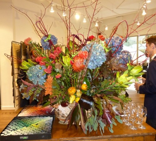 Flowers at Design Centre Chelsea Harbour, London