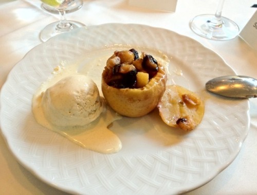 dessert at La Grillade