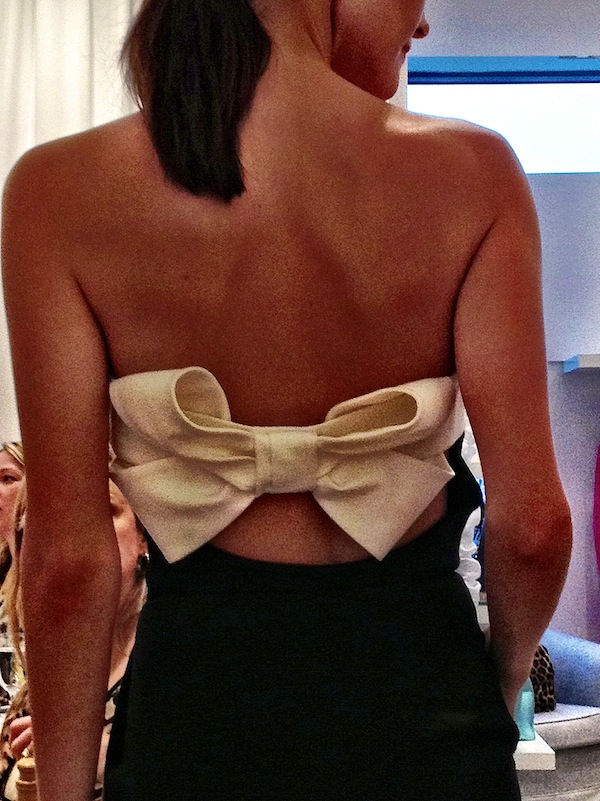 Valentino new usage of the bow motif