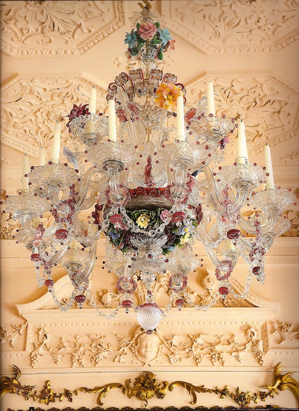 18th c. Murano chandelier at Dumfries House jpg The Scottish Country House