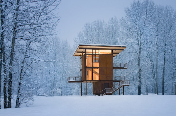 Cabin by Olson Kundig Interior Design 2012 Hall of Fame Awards