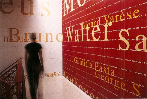 New York Public Library for the Performing Arts Graphic Design and Architecture