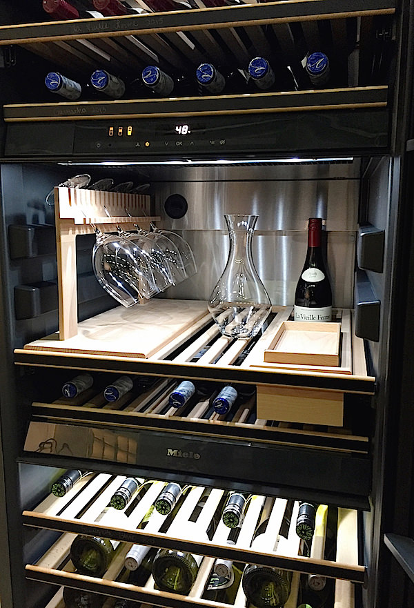 Miele wine fridge
