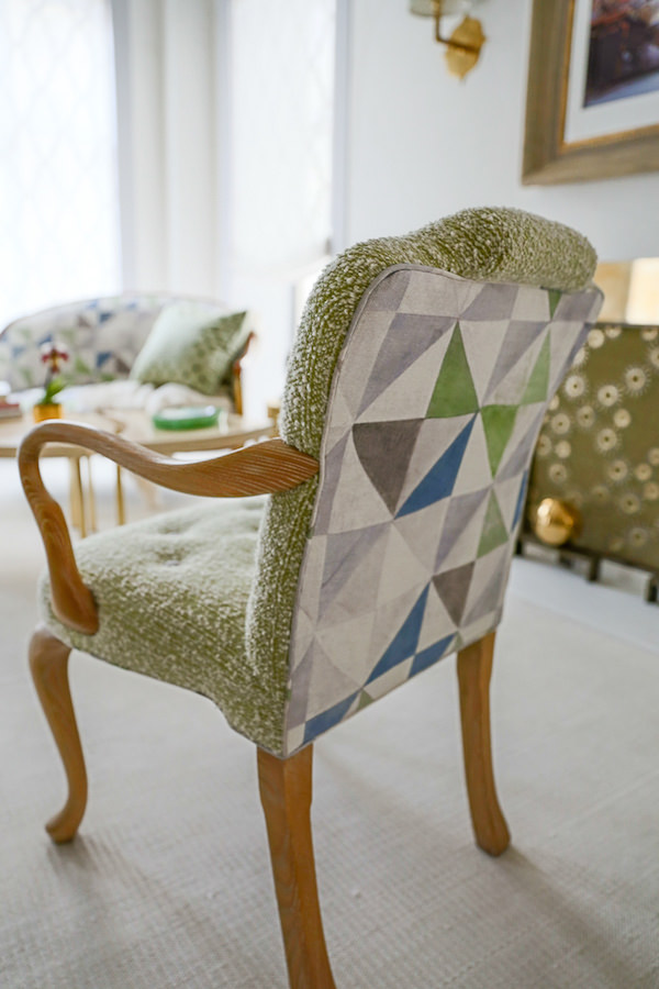 chair in Timothy Whealon Kips Bay Show House White Orchard Room