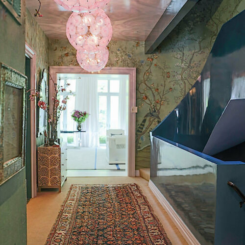 Kati Curtis landing at the 2016 Kips Bay Show House