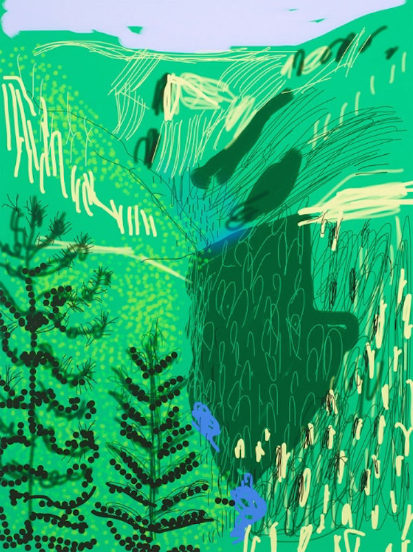 David Hockney at Pace Gallery