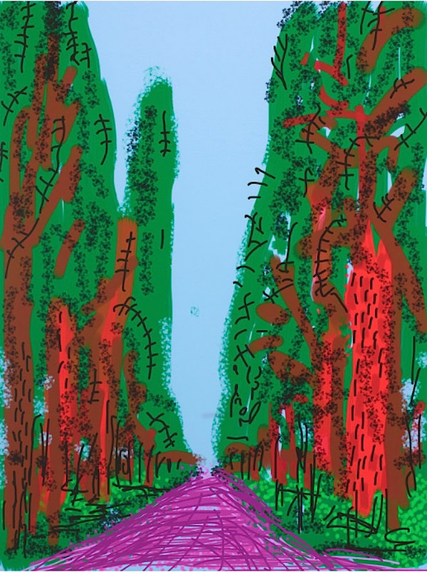 David Hockney at Pace Gallery