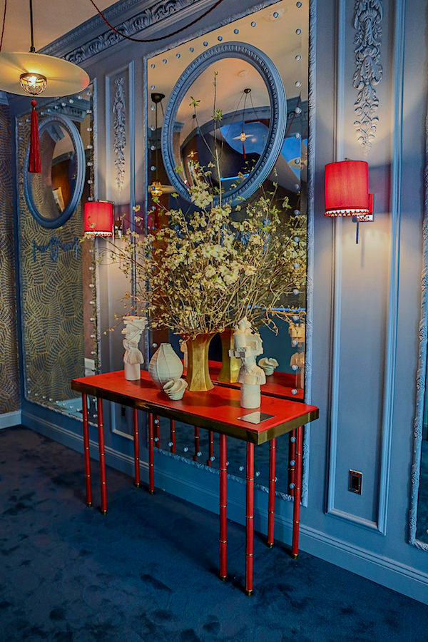 Soane Rivoli console in David Collins entry at the 2016 Kips Bay Decorator Show House