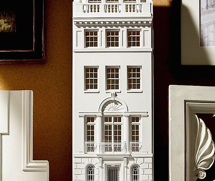 Peter Pennoyer 3D printed architectural model