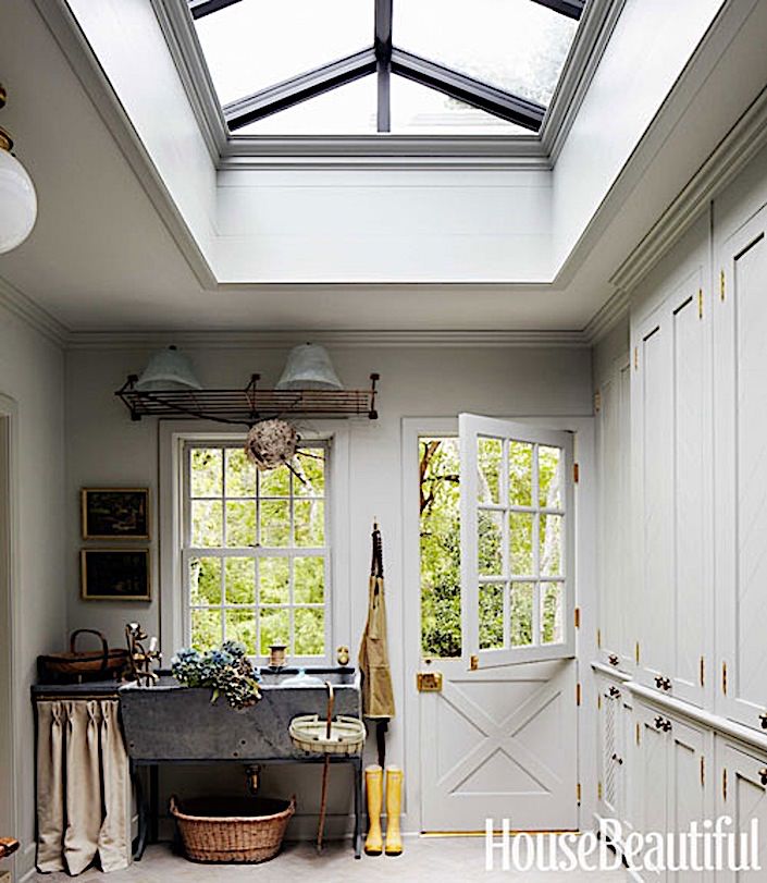 Jeannette Whitson Nashville mud room, photo Simon Watson for House Beautiful