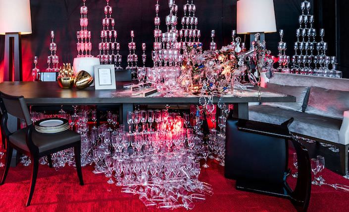 Douglas Little for Liaigre for the NY Times table at DIFFA Dining by Design