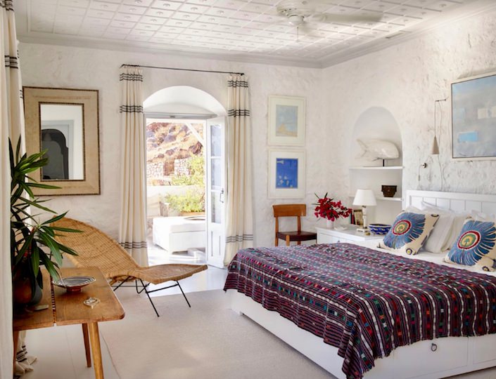 Tino Zervudachi bedroom, photo Simon Upton for AD