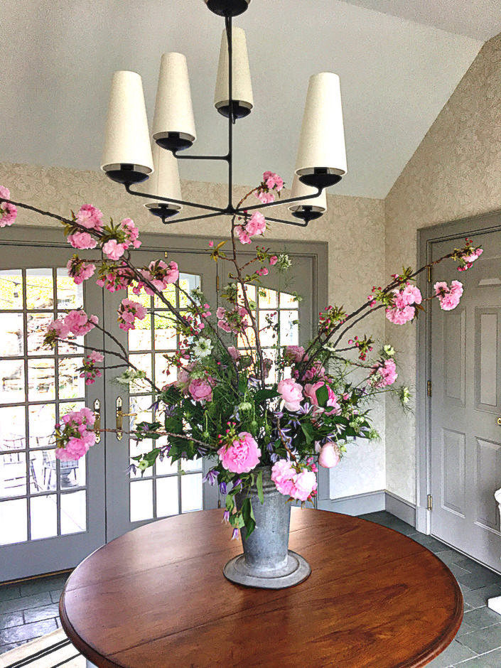 Back entry at the One Kings Lane connecticut house