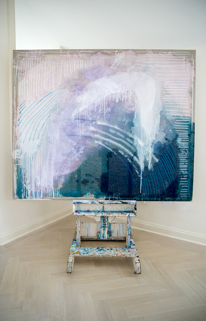 Linda Colletta art at One Kings House in Connecticut