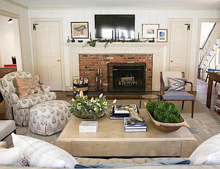 One Kings Lane Connecticut House Family Room