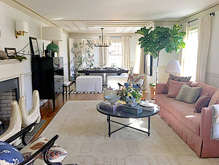 One Kings Lane Connecticut House Living Room