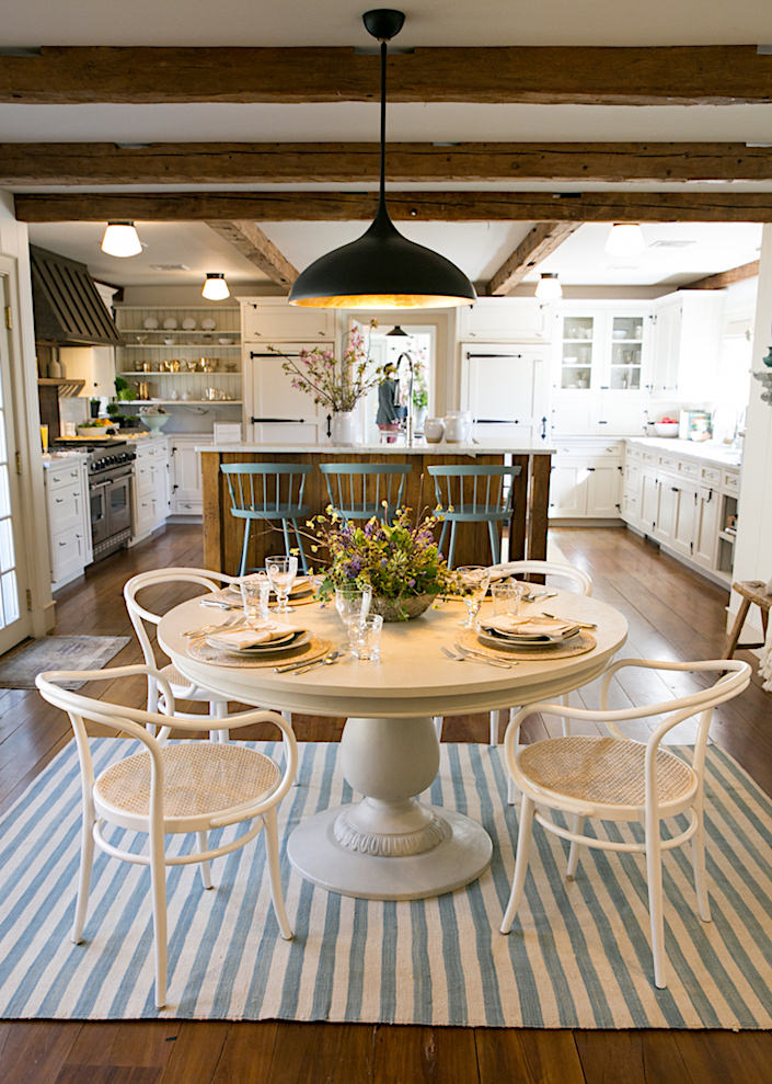 One Kings Lane Connecticut House kitchen table