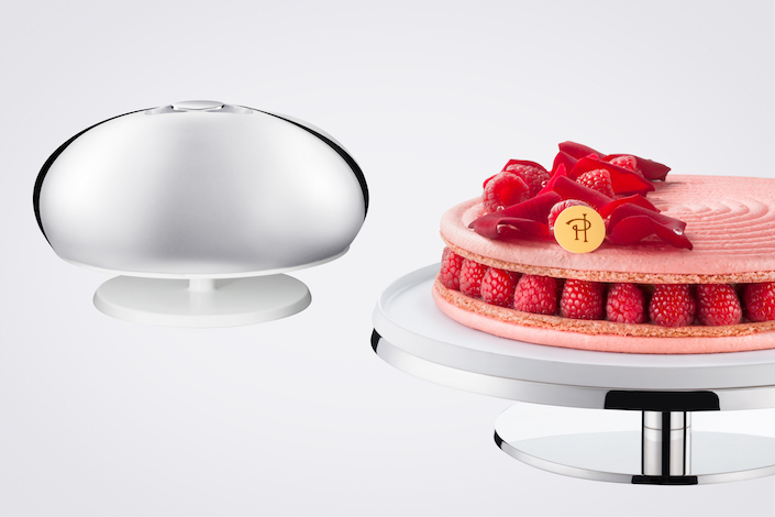 PUIFORCAT Argent Gourmand cake plate