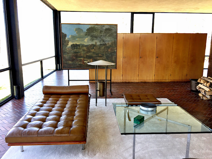 The Glass House interior