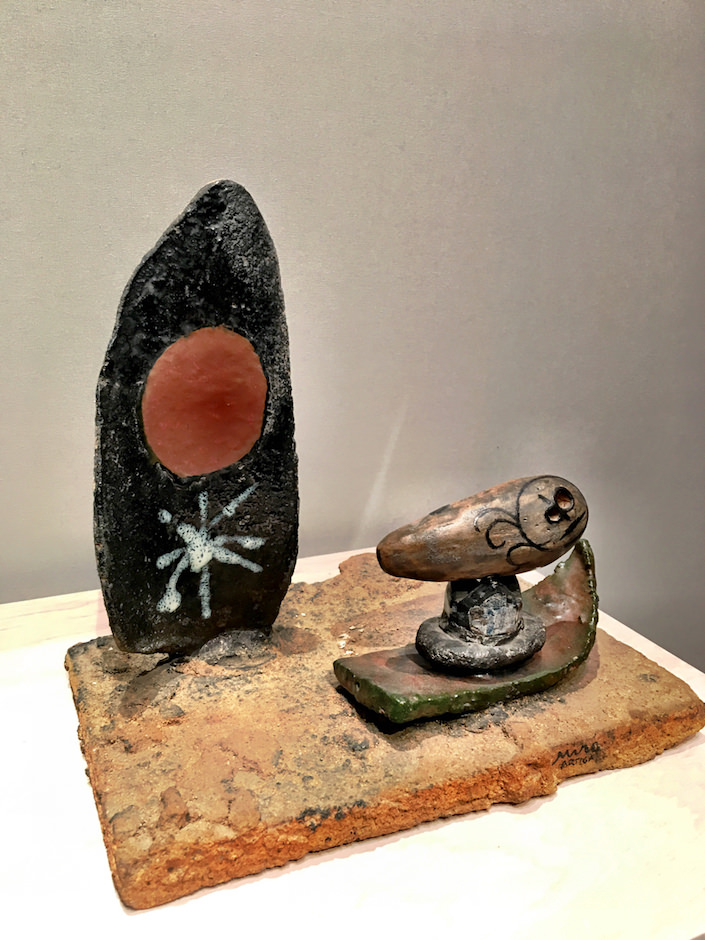 Joan Miro Le Voilier at Acquavella at TEFAF New York