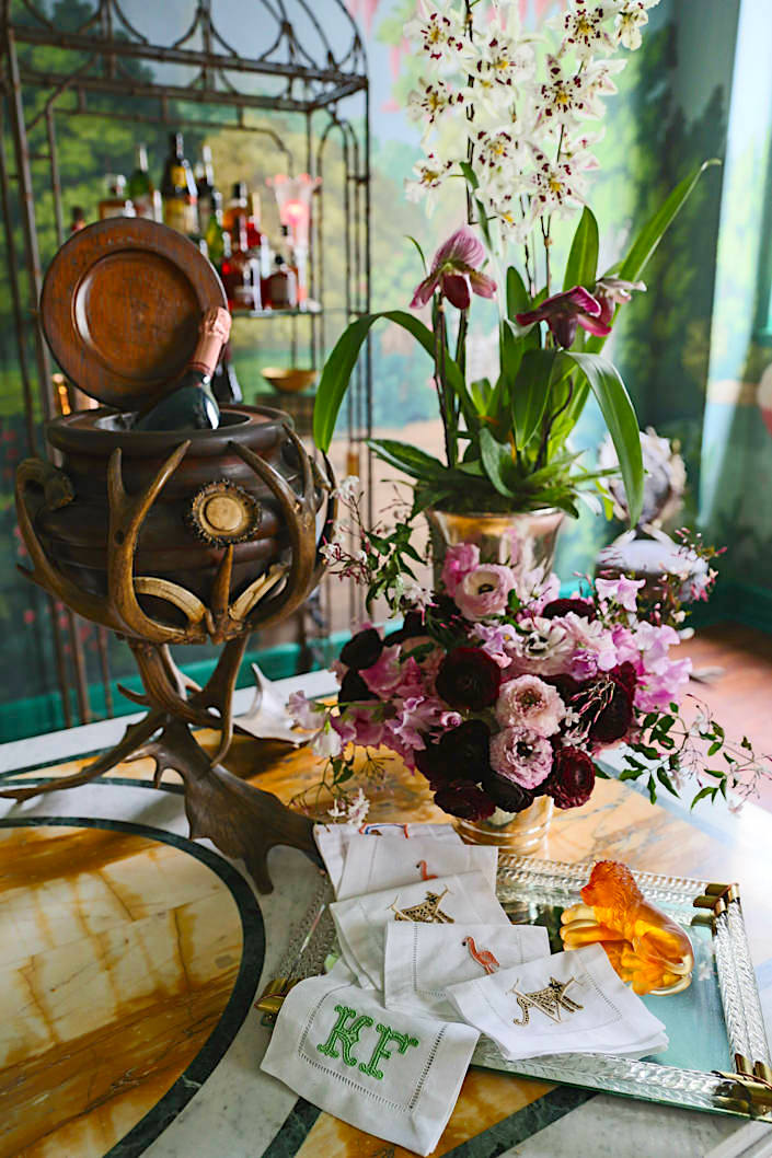 Ken Fulk cocktails setting 2017 Kips Bay Show House