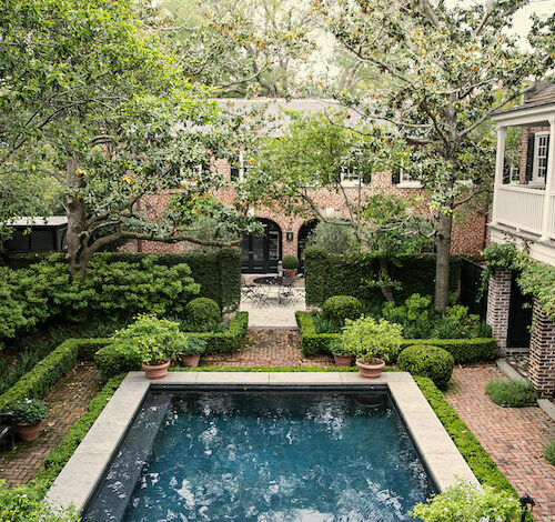 William C Gatewood house pool in Charleston