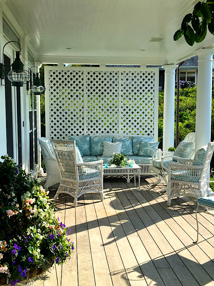 Nantucket porch via Quintessence