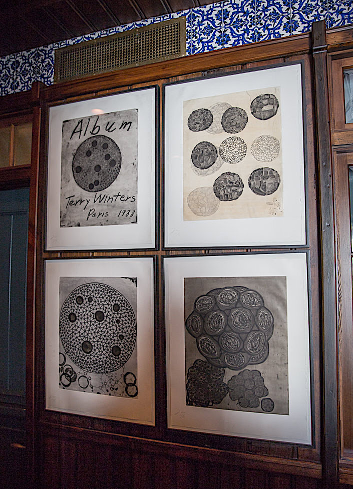 Terry Winters prints at Greydon House