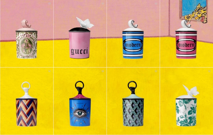 Gucci Déco candles