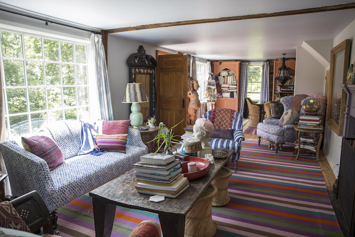 John Robshaw living room