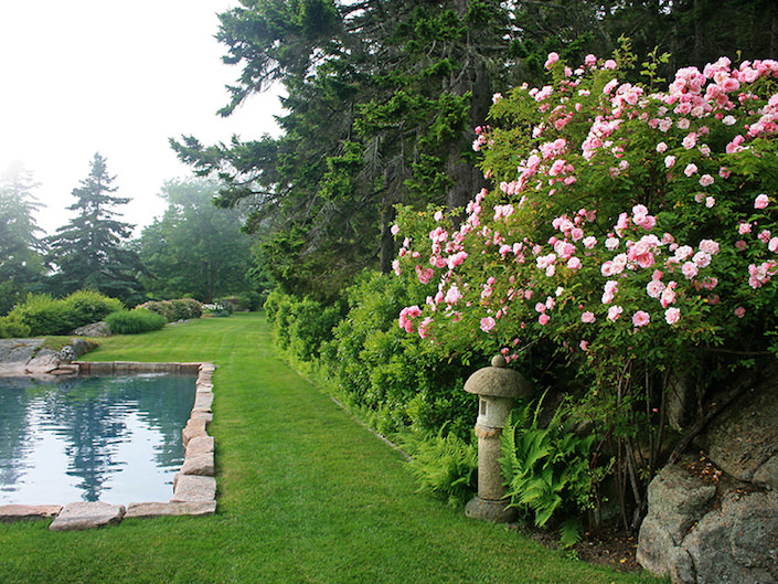 Rockefeller gardens Maine