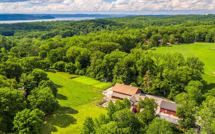Rockefeller stables at Hudson Pines