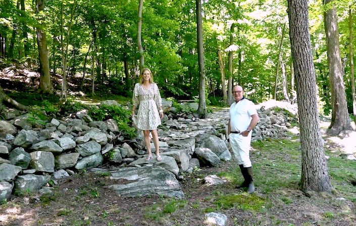 Susanna Salk and Juan Montoya
