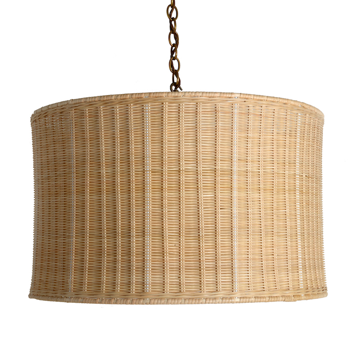 The-Rattan-Drum-Hanging-Light