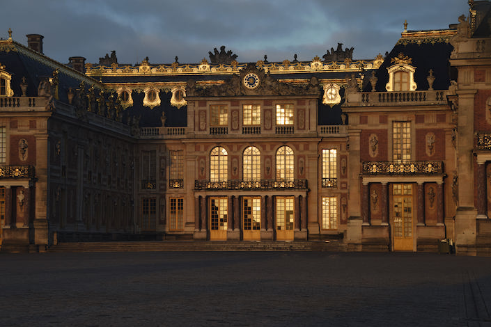 Versailles at night, photograph by Thomas Garnier